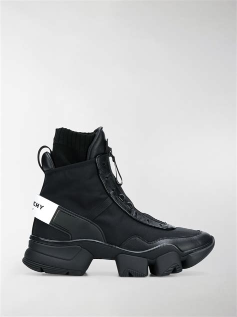 givenchy jaw high sneakers|givenchy paris sneakers.